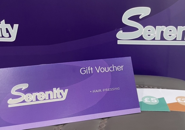 Serenity Emporium Hair Salon Cheadle Gift Voucher