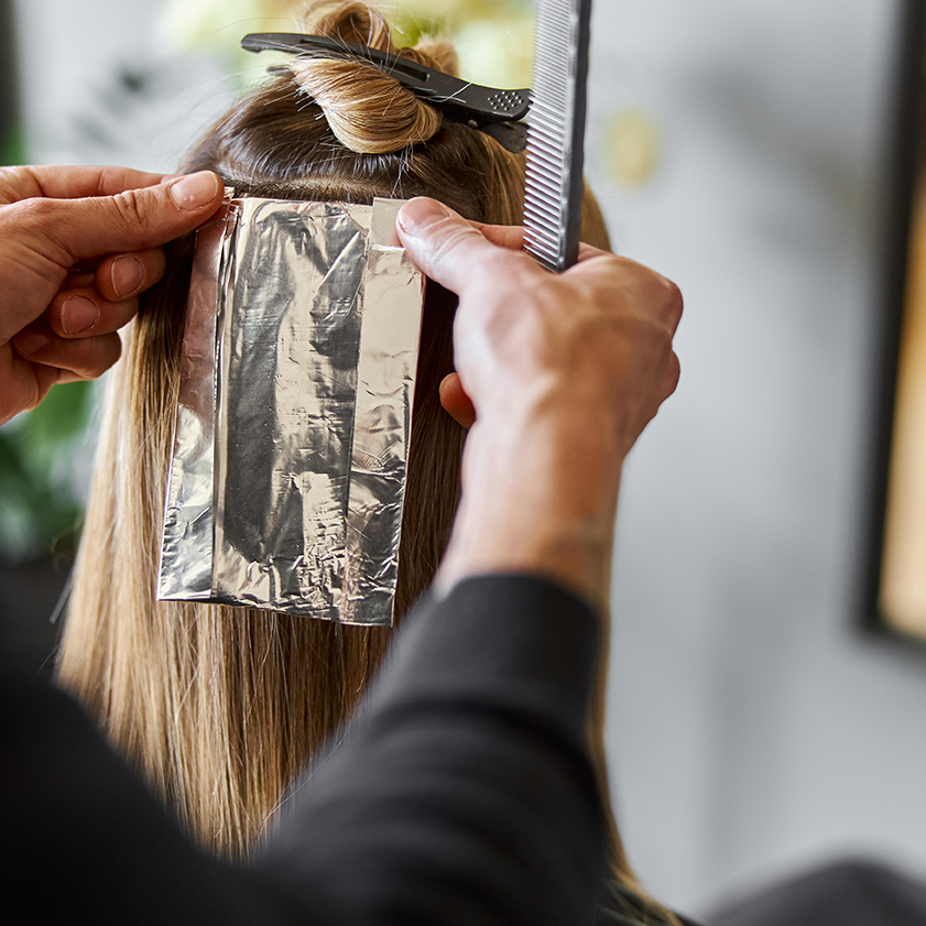 Serenity Emporium Hair Salon Cheadle hair foils2