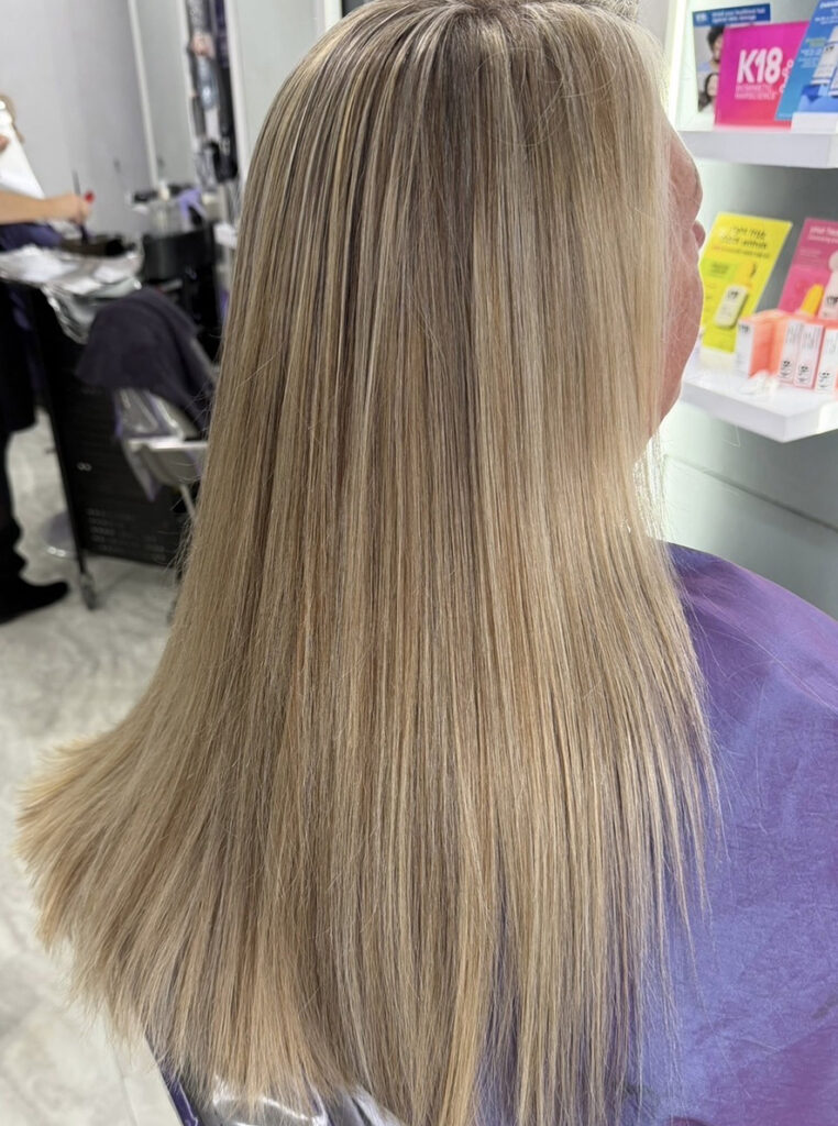 Serenity Emporium Hair Salon Cheadle summer blonde 5